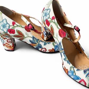 Floral “Embroidered” Women's Shoes